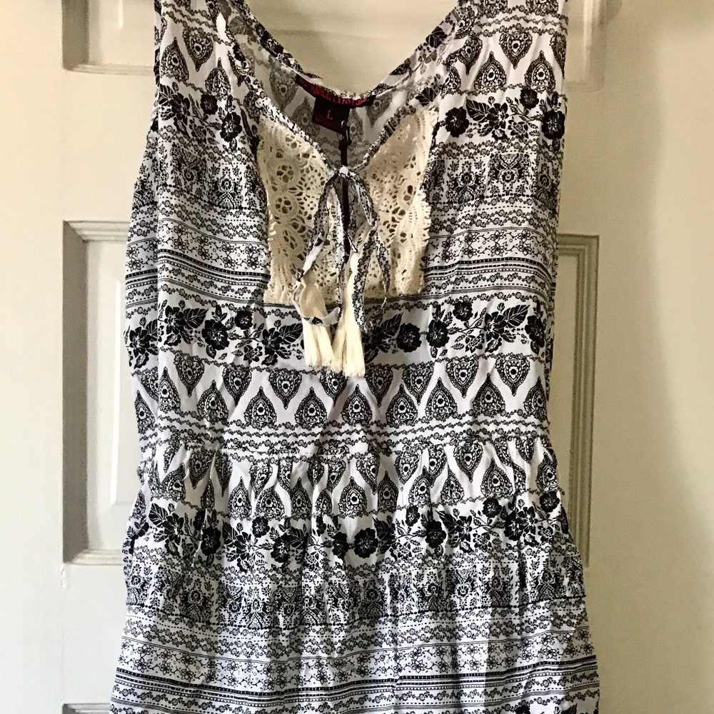 Flirty ROCK & ROLL COWGIRL Print Dress - LG